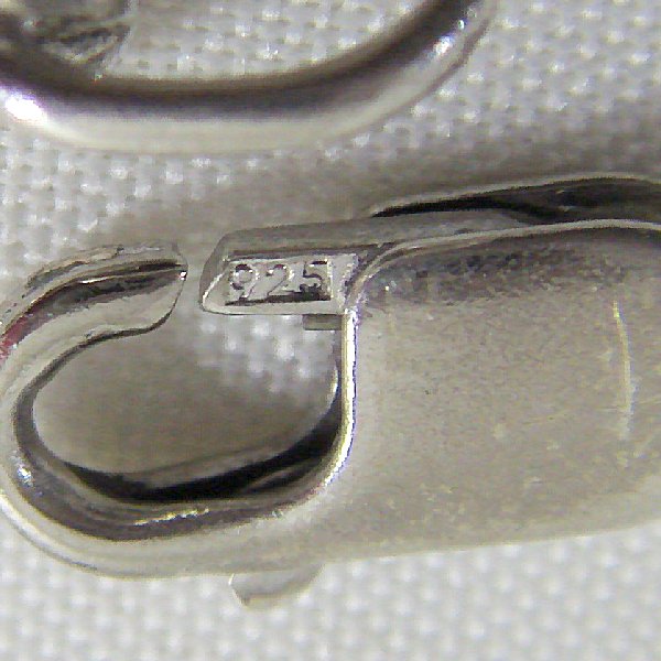 (ch1086)Silver Forcet-type chain